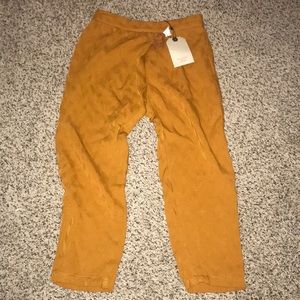 Zara orange pants